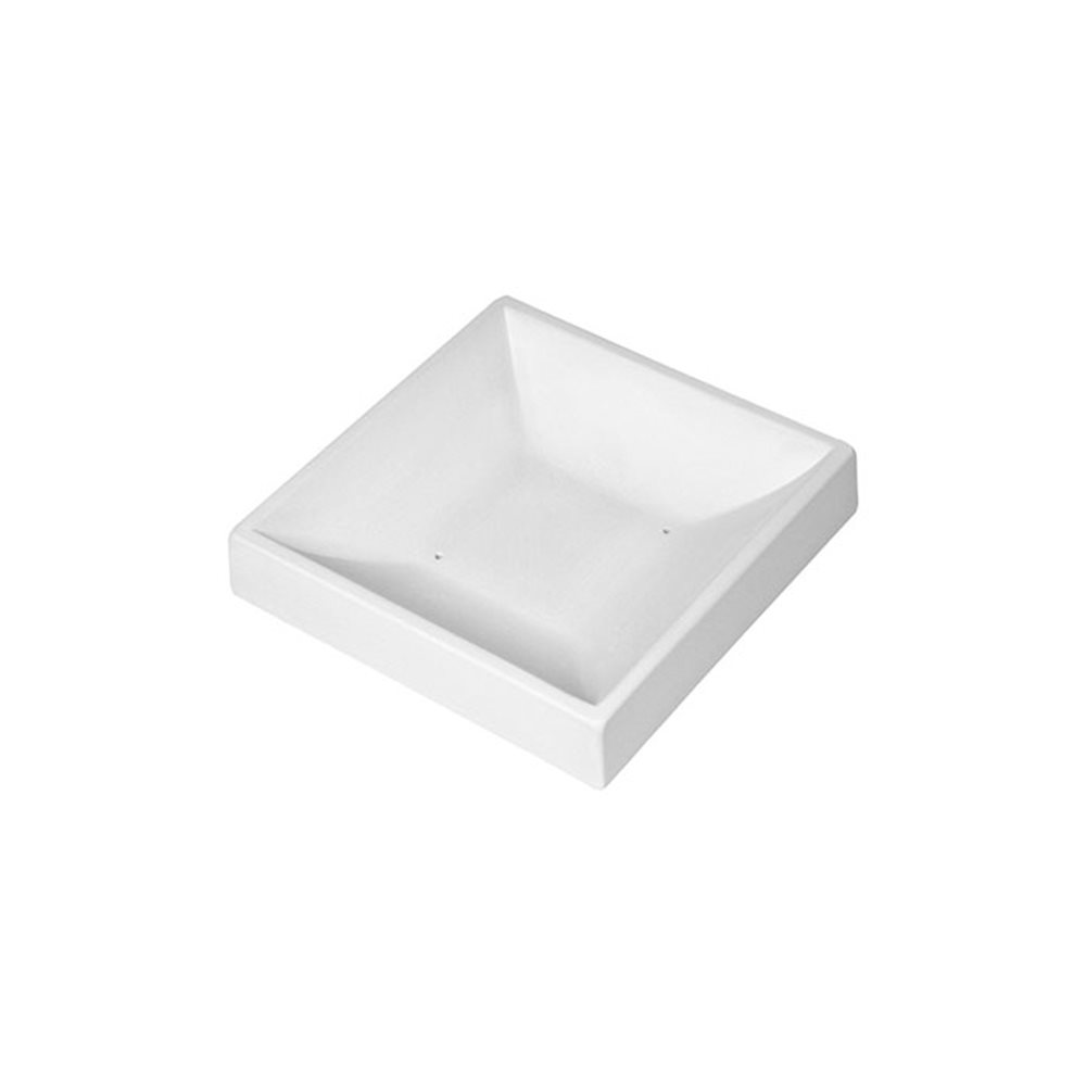 Sloped Square Bowl - 13.5x13.5x2.7cm - Base: 5.4x5.4cm - Fusing Mould