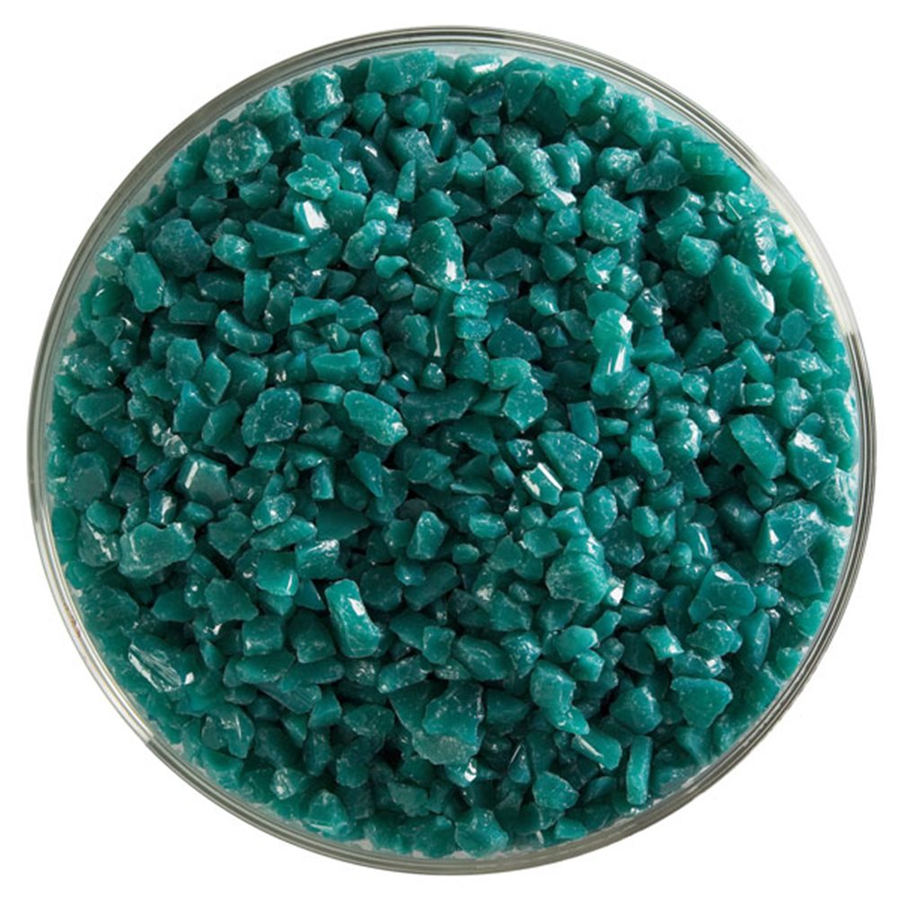 Bullseye Frit - Teal Green - Coarse - 2.25kg - Opalescent