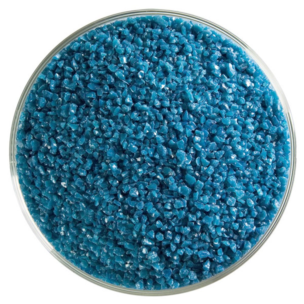 Bullseye Frit - Steel Blue - Medium - 2.25kg - Opalescent