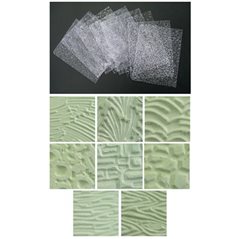 Set de Feuilles de Texture - 8 Motifs