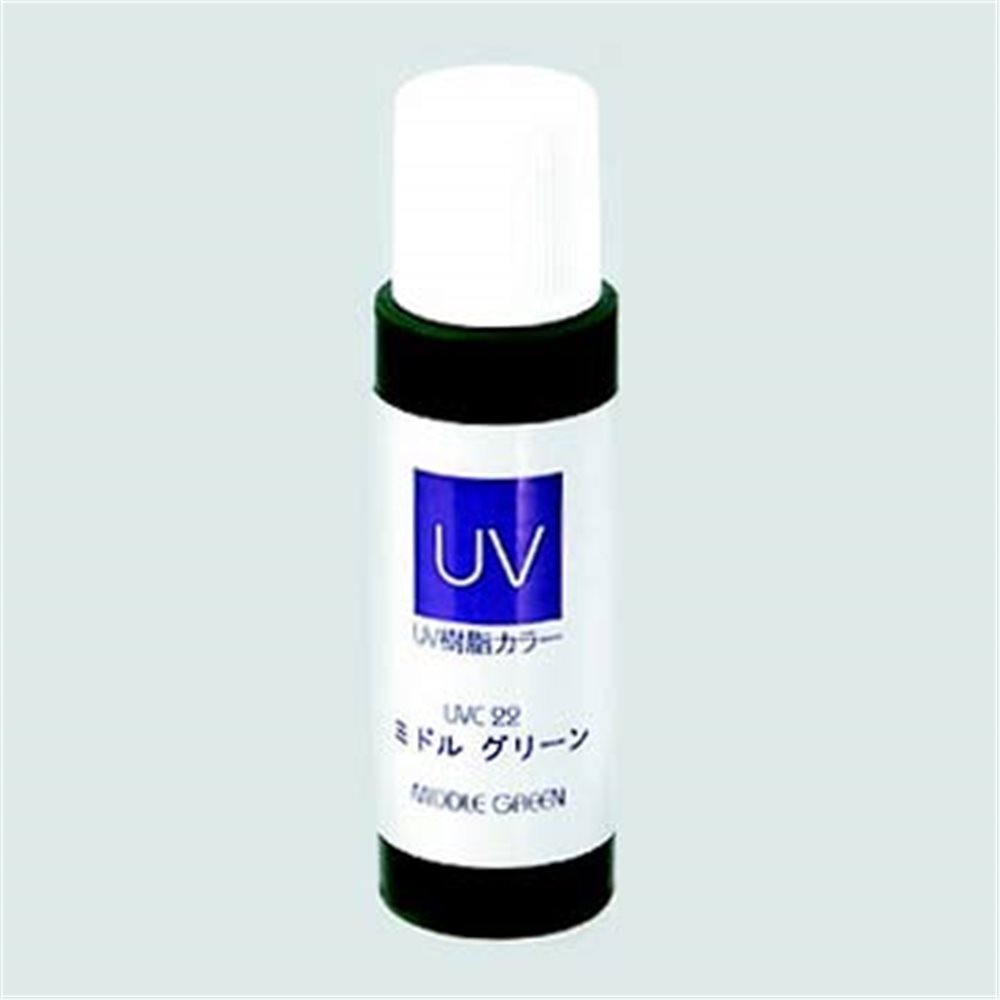 UV-Harz Farbe - Mittelgrün - 15ml