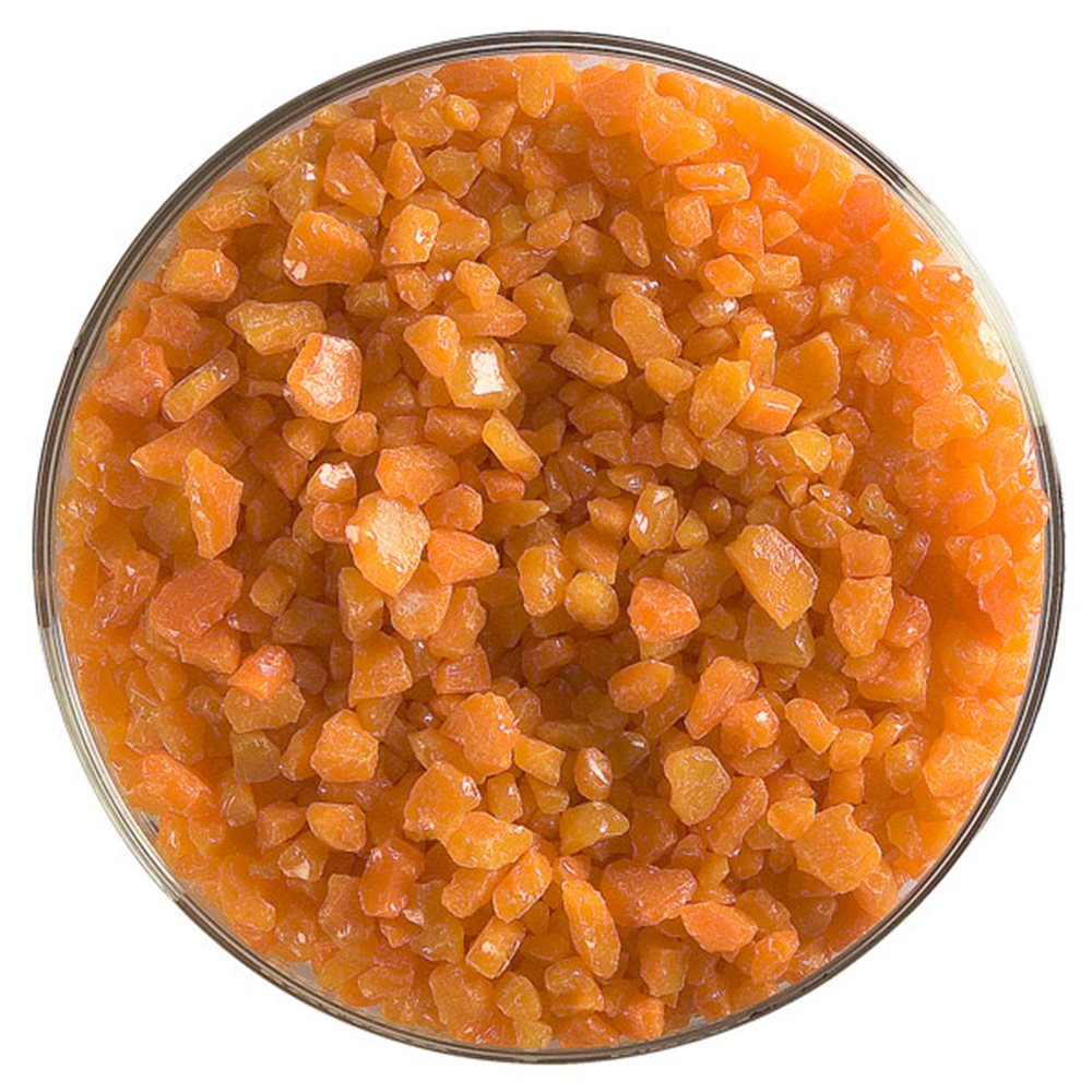 Bullseye Frit - Tangerine Orange - Grob - 2.25kg - Opaleszent