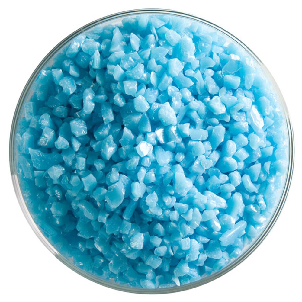 Bullseye Frit - Light Cyan - Gros - 2.25kg - Opalescent