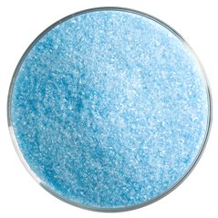 Bullseye Frit - Light Turquoise Blue - Fine - 2.25kg - Transparent