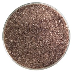 Bullseye Frit - Dark Rose Brown - Fin - 2.25kg - Transparent