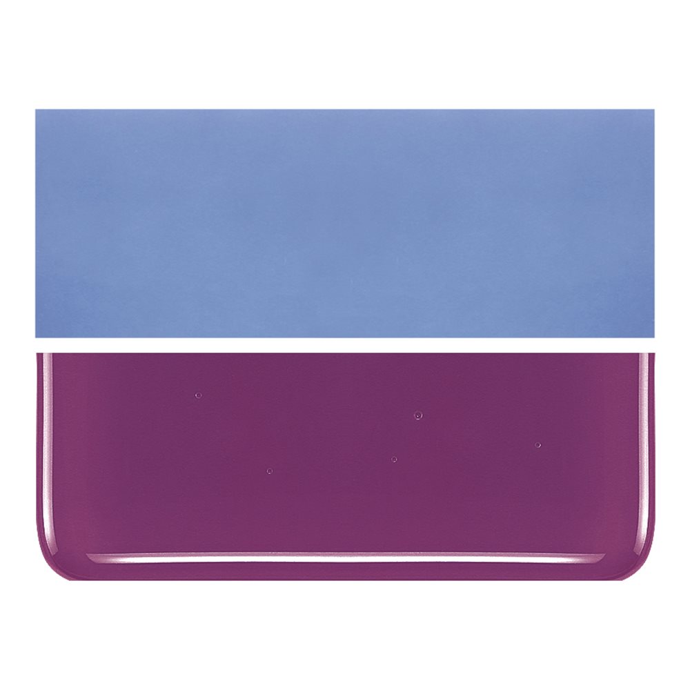 Bullseye Plum Striker - Opalescent - 2mm - Thin Rolled - Plaque Fusing            