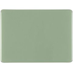 Bullseye Celadon - Opalescent - 2mm - Thin Rolled - Fusible Glass Sheets            