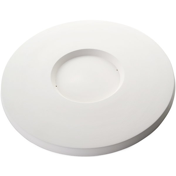 Round Platter - 37.5x2cm - Base: 15.6x1.5cm - Moule pour Fusing