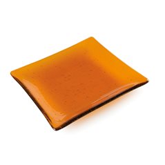 Sloped Square Plate - 21.8x21.7x2.6cm - Fusing Form