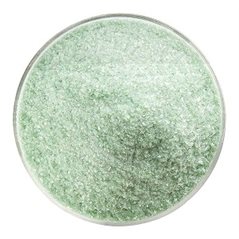 Bullseye Frit - Mineral Green - Fine - 2.25kg - Opalescent        