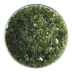 Bullseye Frit - Fern Green - Gros -  2.25kg - Transparent  