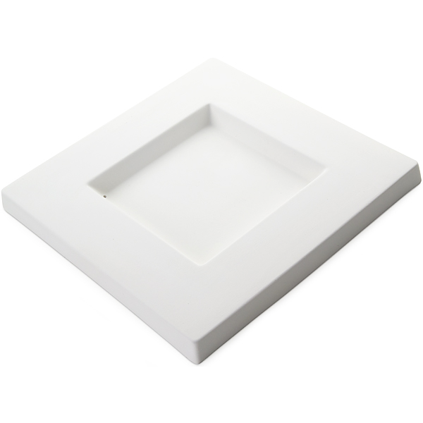 Square Platter - 24.5x24.5x2cm - Basis: 12x12cm - Fusing Form